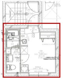 セレッソコート北上野【3階】の間取り