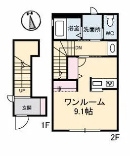 ARII【2階】の間取り