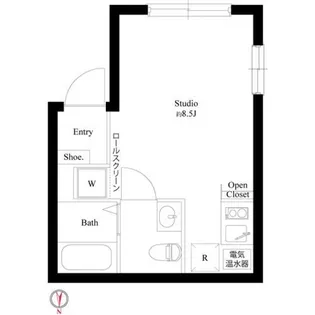 CASA PIAZZA 西大島【5階】の間取り