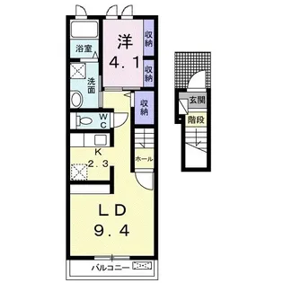 ココトピアII【2階】の間取り