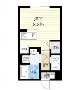 イーストヒルズA棟【1階】の間取り