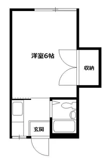 月見台ハイツ【1階】の間取り