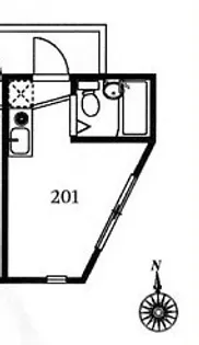 アーバンスクエア小竹向原A棟【2階】の間取り