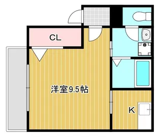 セントラルメゾン【2階】の間取り