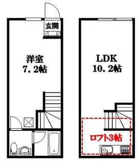 Gojo apartment【1階】の間取り
