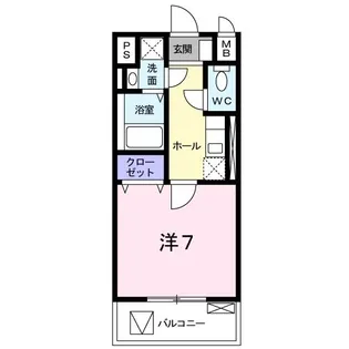 ログコート【3階】の間取り