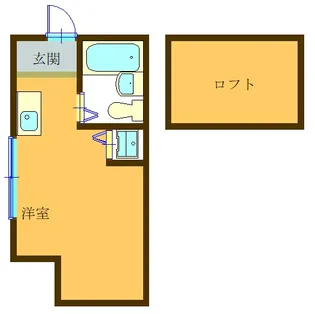 アティック豪徳寺【1階】の間取り