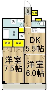 ABドゥエル富士見II【4階】の間取り