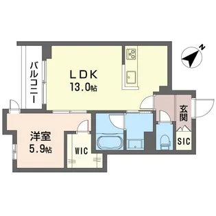 HINODE【1階】の間取り