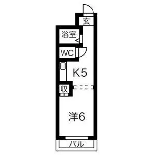 オーク斉藤【3階】の間取り