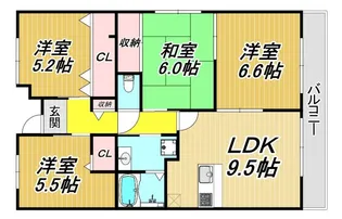 エスタブレ【2階】の間取り