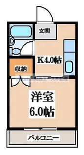中野パーソナルマンション【3階】の間取り