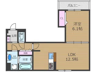 viola中津町【2階】の間取り