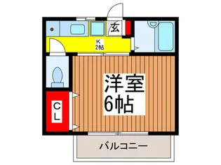 サンハイム【1階】の間取り