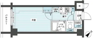 フェニックス新横濱エオール【3階】の間取り
