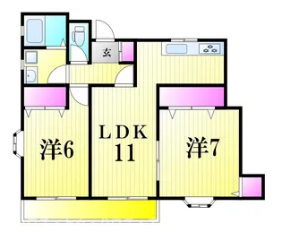 ラフィーヌセンチュリー【4階】の間取り