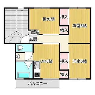 浅草ビル【1階】の間取り