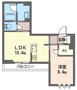 グリナージュ中落合【2階】の間取り