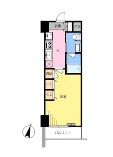 コフレ板橋本町【5階】の間取り