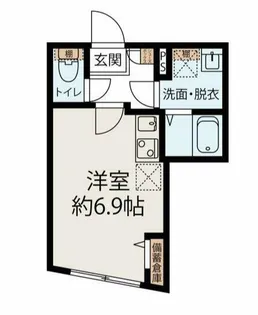 MEGURO EDGE (メグロエッジ)【5階】の間取り