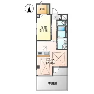 グランドパレスII【1階】の間取り