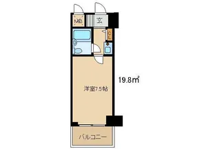 ライオンズマンション高崎田町【4階】の間取り