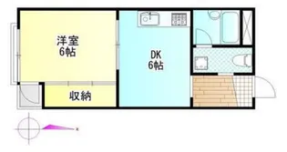 モンシャトー北新宿【1階】の間取り