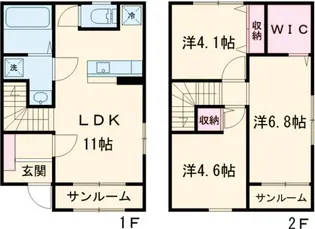 リーブルファイン長太栄町IVの間取り