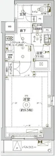 クレヴィスタ練馬平和台【2階】の間取り