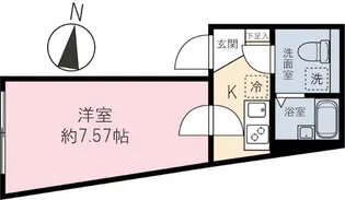 エスペクラシオン【1階】の間取り