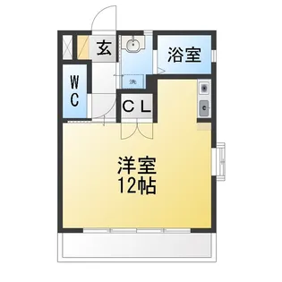 エスポワール下川田【3階】の間取り