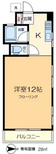 えいりハイツ【2階】の間取り