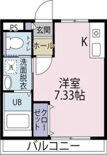 ARISA津田沼【2階】の間取り