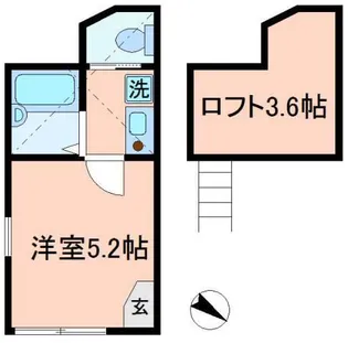 ネクサス押上【1階】の間取り