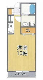 ロイヤルコート芳賀【1階】の間取り