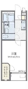 ミランダレジデンス【1階】の間取り