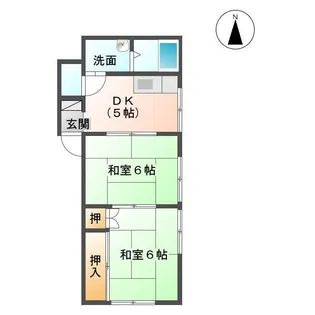 プレジール幸【1階】の間取り