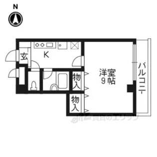 ハートフルマンション【1階】の間取り