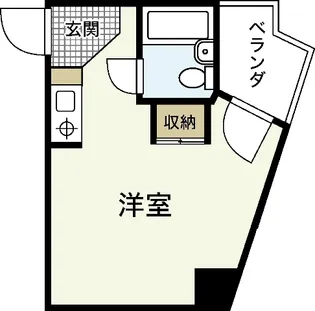 横川アイティービル【5階】の間取り