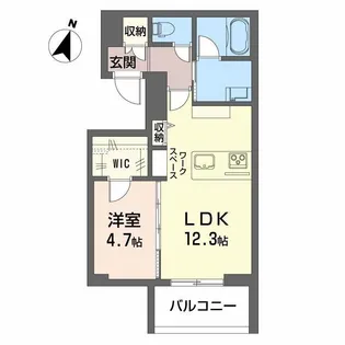 シャーメゾン東幸町【3階】の間取り