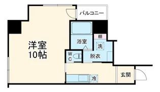 ストーク桜木町【6階】の間取り