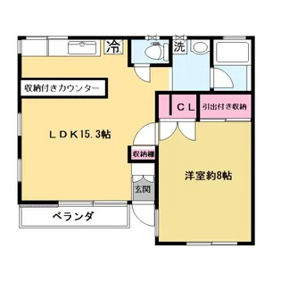 ハイム66【1階】の間取り