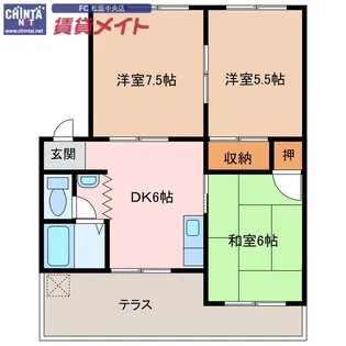 リーベンハイム21【1階】の間取り