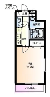フジパレス千林大宮III番館【1階】の間取り