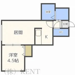 AJ発寒【1階】の間取り