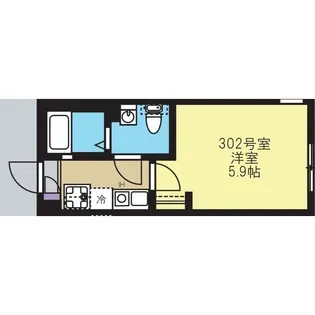 FLBレジデンス金沢文庫【3階】の間取り