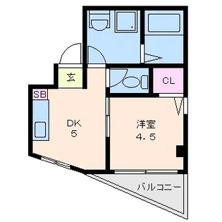AOYAGI【2階】の間取り