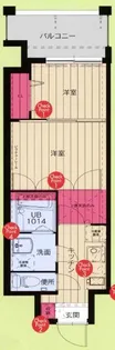 No.86 ORIENTBLD【8階】の間取り