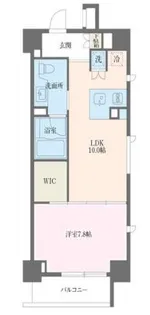MFPRコート麻布十番【6階】の間取り