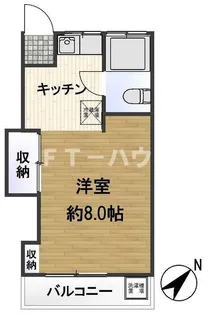 横山ビル【2階】の間取り